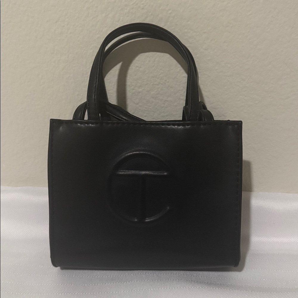 Telfar Black Mini Bag